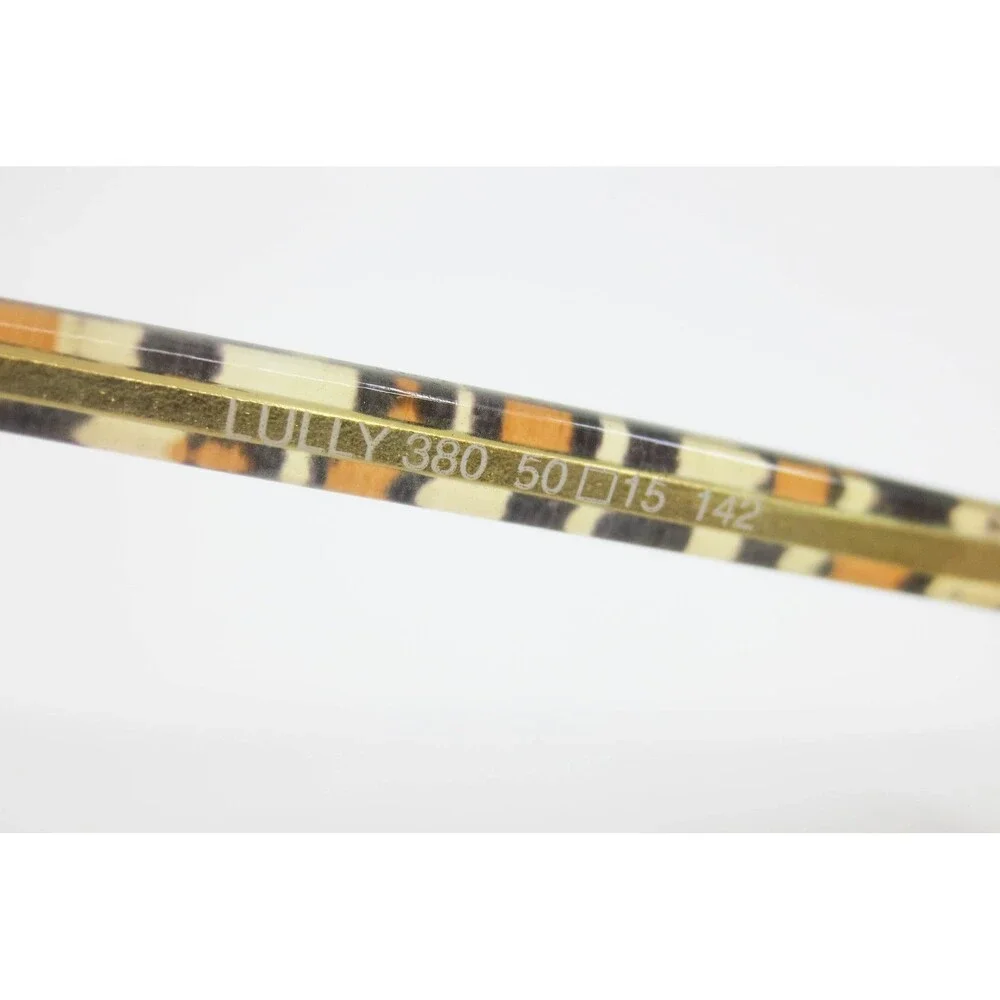 Jean Lafont Paris Lully 380 Eyeglasses Leopard Rectangular Frames 50-15-142